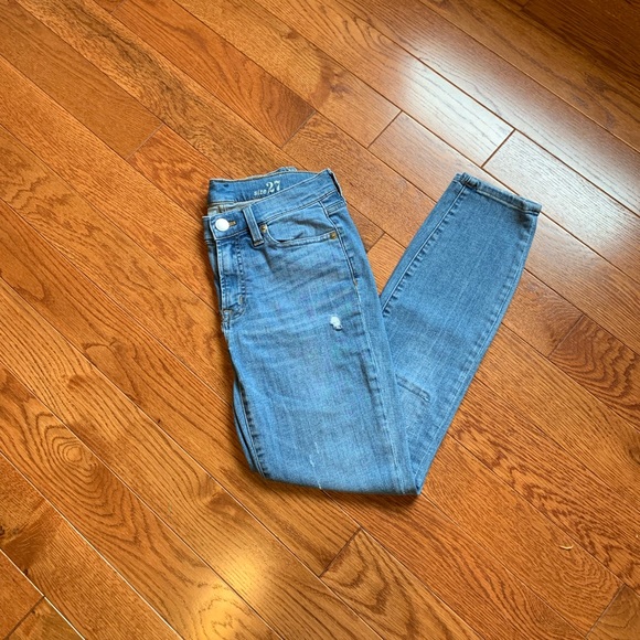 J. Crew Toothpick Skinny Jeans - Picture 1 of 6